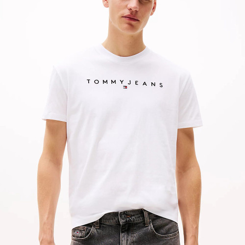 Tommy Hilfiger Ανδρική κοντομάνικη μπλούζα Regular Linear Logo Tee